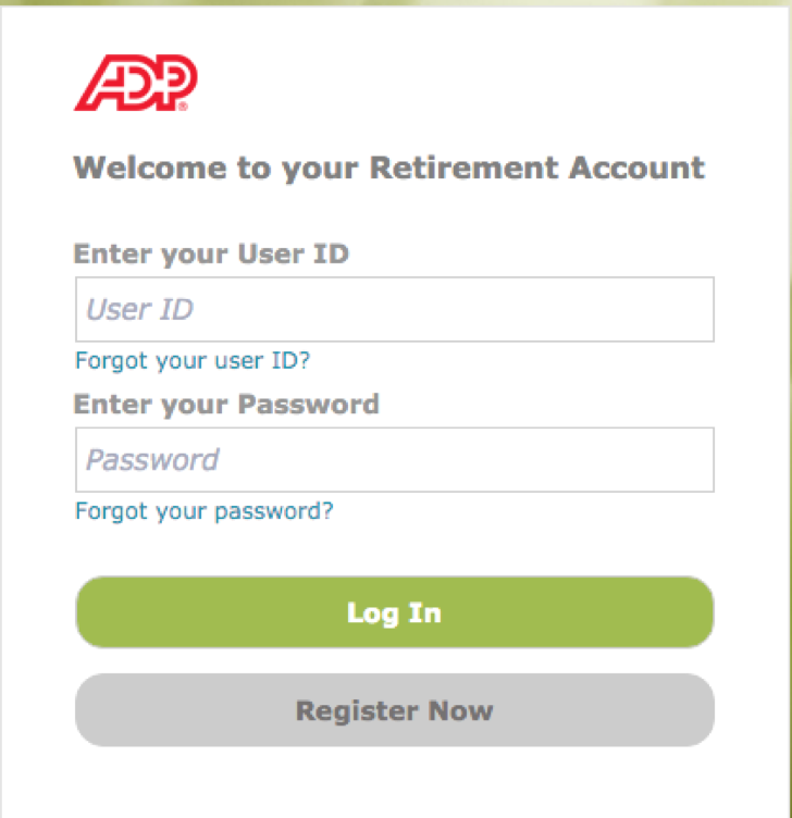 manage your retirement plan online with the help of ADP retirement services