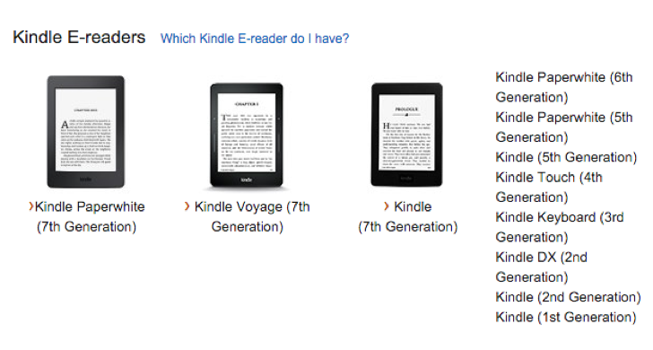 register for an Amazon account to manage your kindle