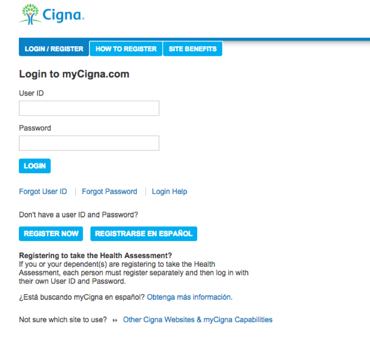 mycigna account