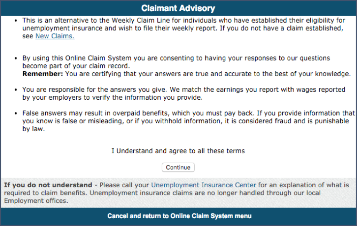 file for a week of unemployment benefits at oregon employment department