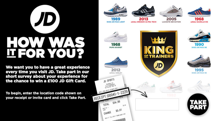 jd sports survey