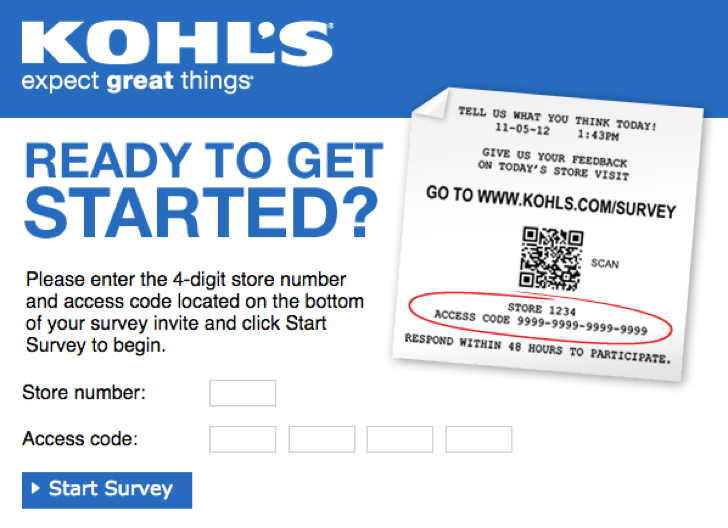 kohls customer satisfaction survey