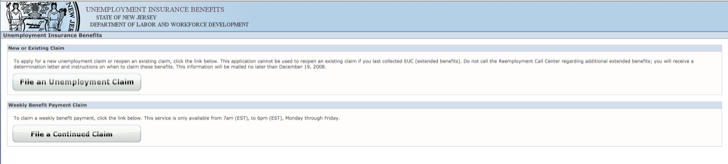 file an unemployment claim online