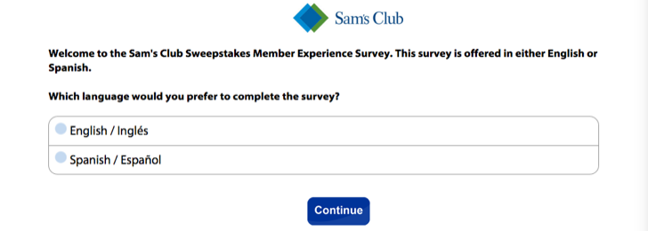 sams club member experience survey