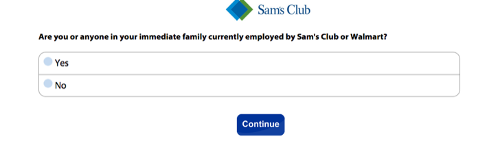 sams club member experience survey