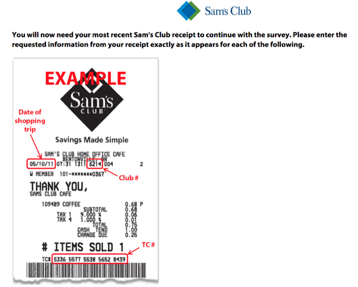 sams club member experience survey