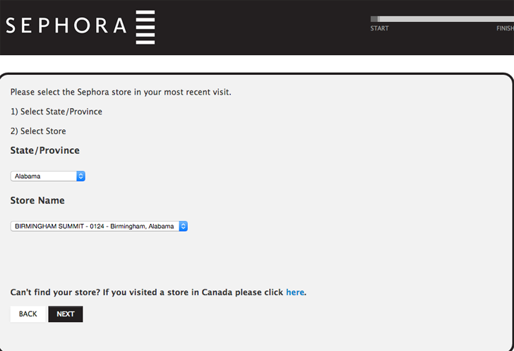 sephora customer satisfaction survey