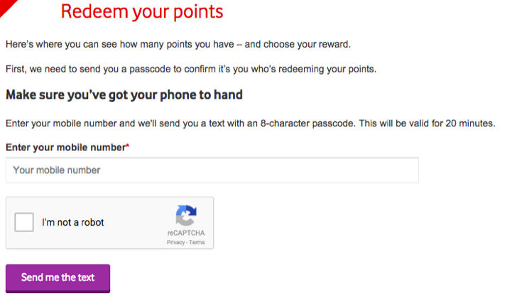 vodafone freebee points