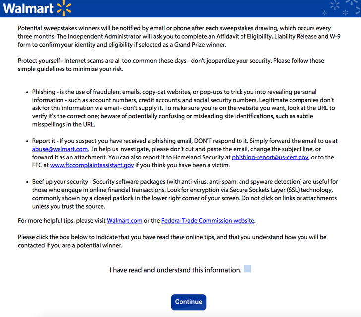 walmart survey