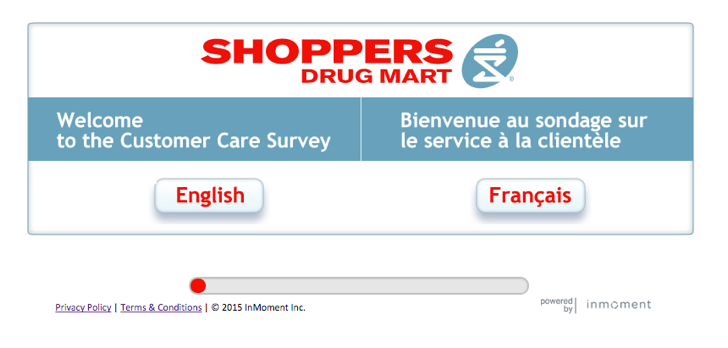 participate in the shoppers drug mart customer care survey to win $1,000